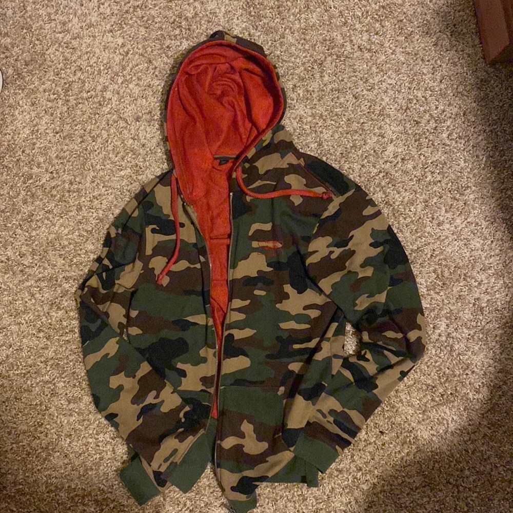 Men’s camo hoodie by Buffalo
